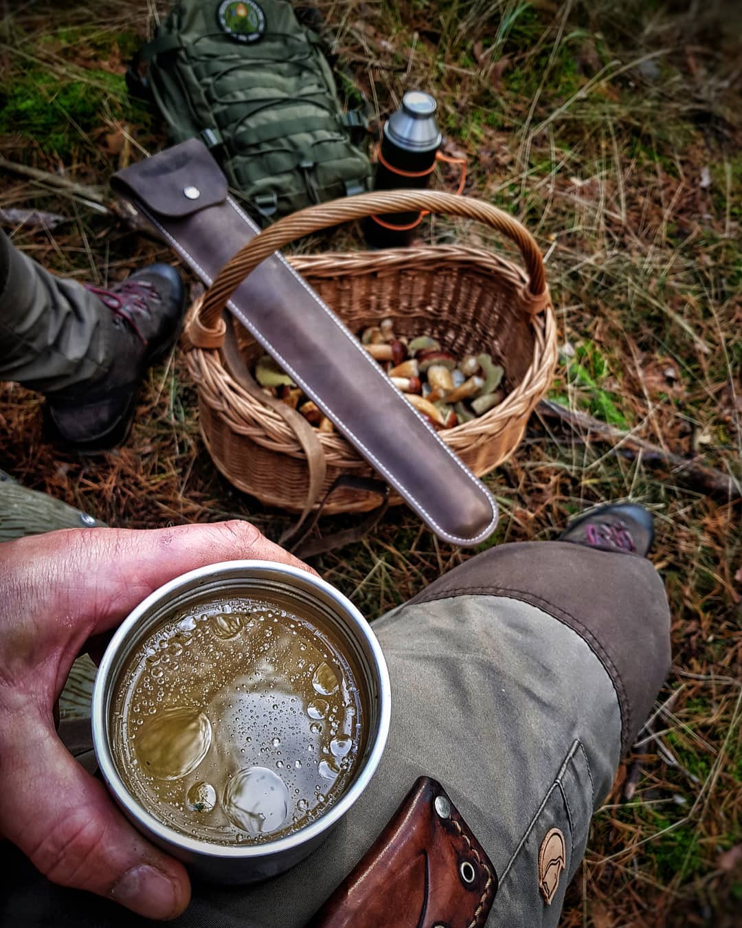 Crazy Horse Leather Sheath 21