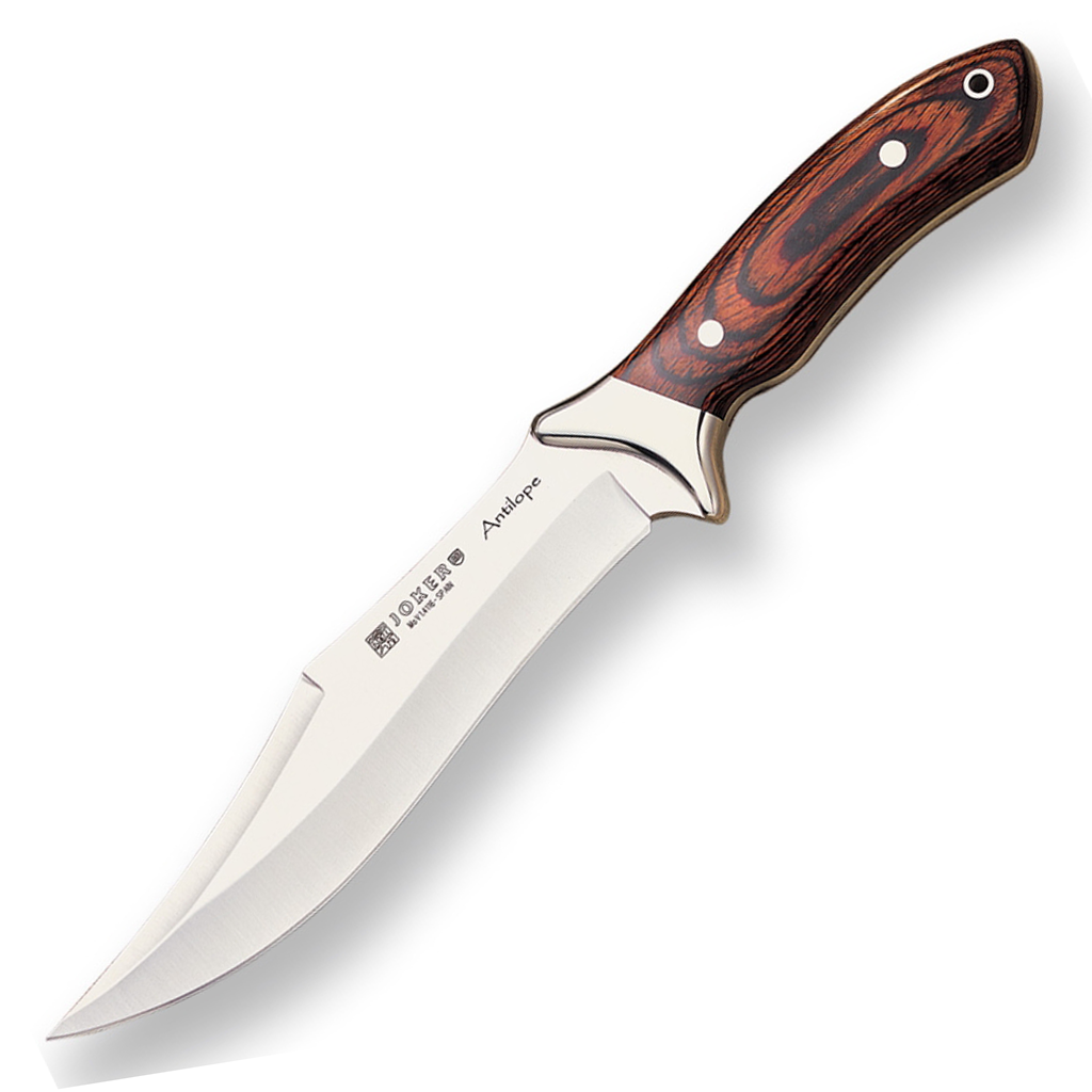 JOKER Antilope Hunting Knife, Red Wood