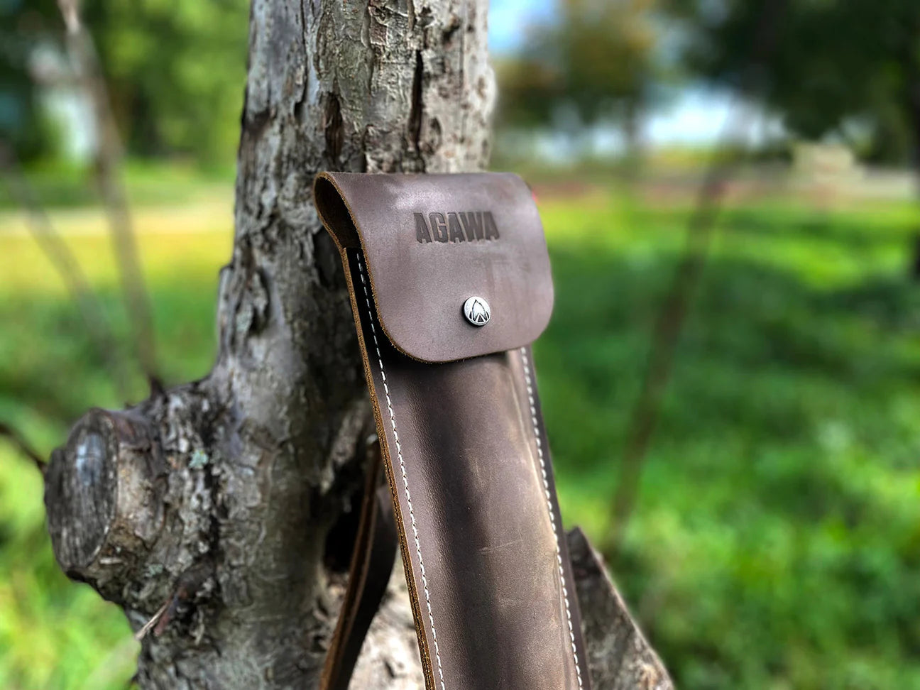 Crazy Horse Leather Sheath 21