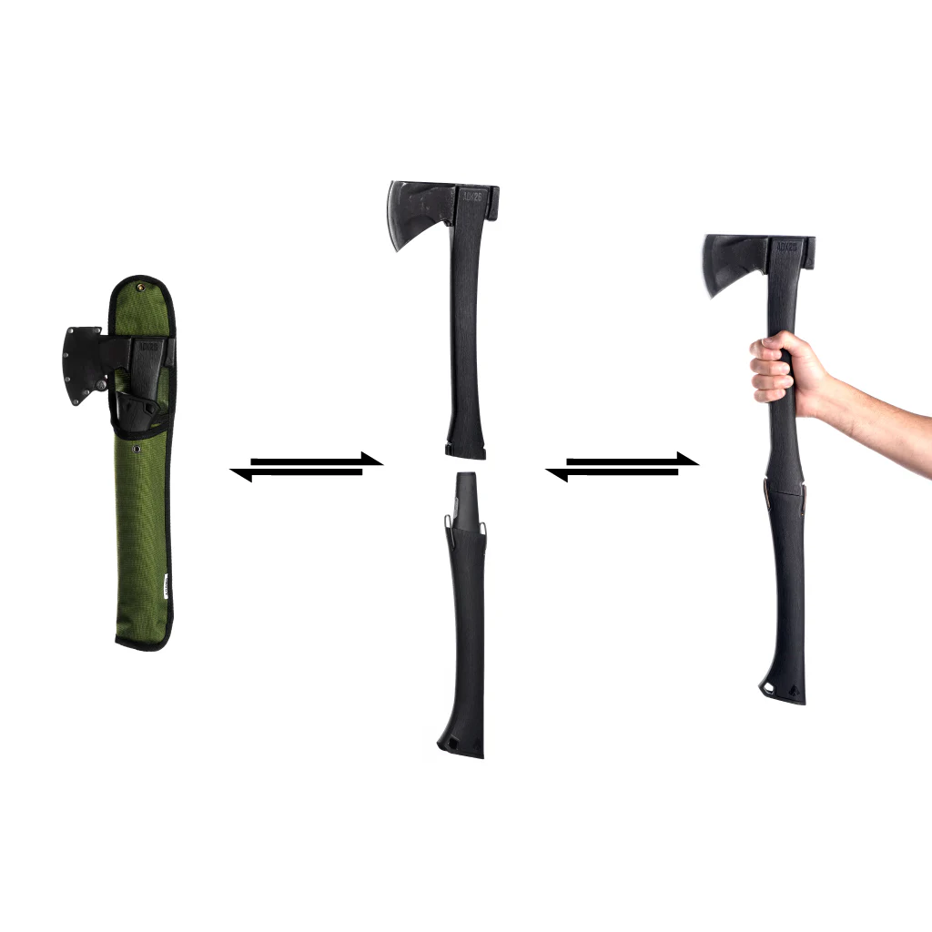 ADK26 - Transforming Camp Hatchet & Forest Axe – SVÖRDKnives.ca