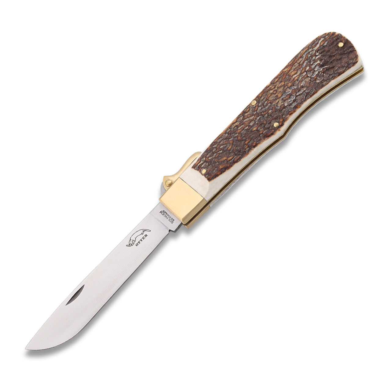 OTTER Pocket knife 05 buckhorn