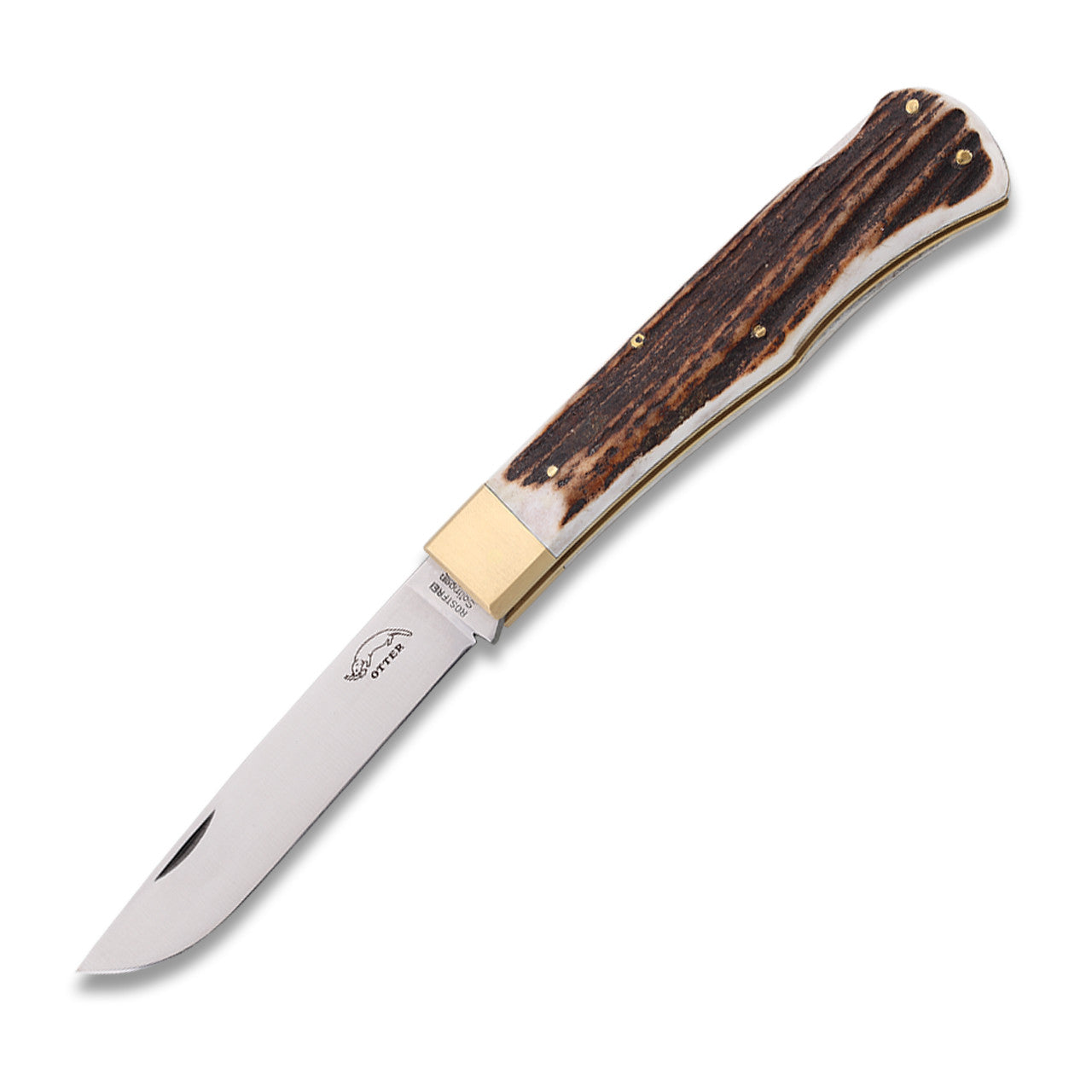 OTTER Pocket knife 07 buckhorn