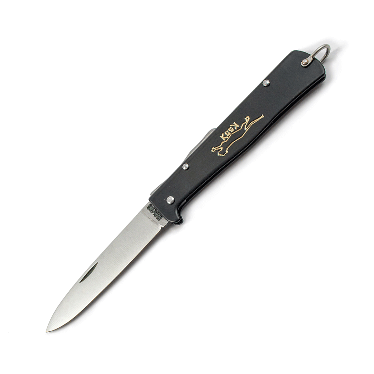 Mercator "Black cat knife" K55K with Clip