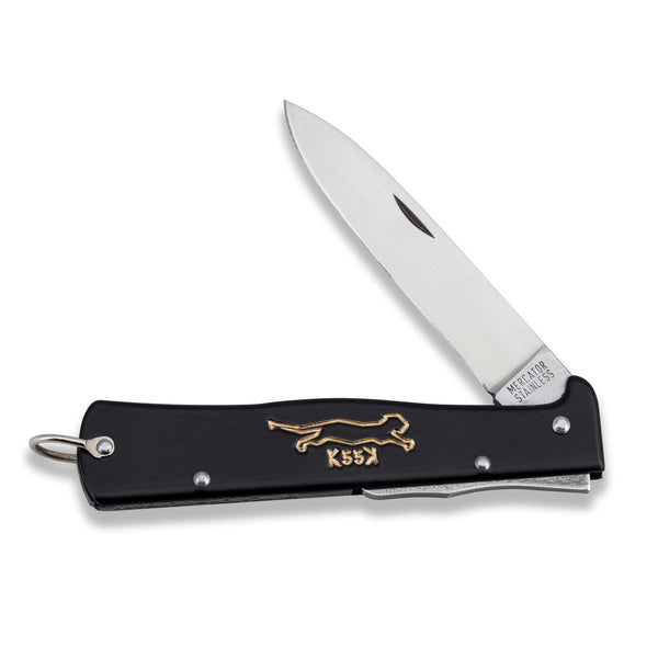 Mercator "Black cat knife" K55K with Clip