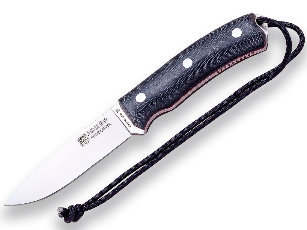 JOKER Bushcrafter  -  Black Micarta with Fire Steel