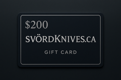 make it say SVÖRDKnives.ca