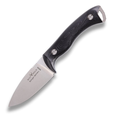 Rotwild Hunting knife "Milan"  -  micarta black