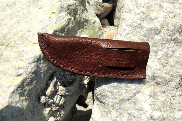 Leather Sheath - 2.5" Peasant Knife Mini